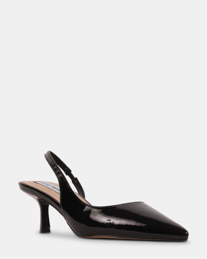 DEVOUR BLACK PATENT - Women's Shoes - Steve Madden Canada