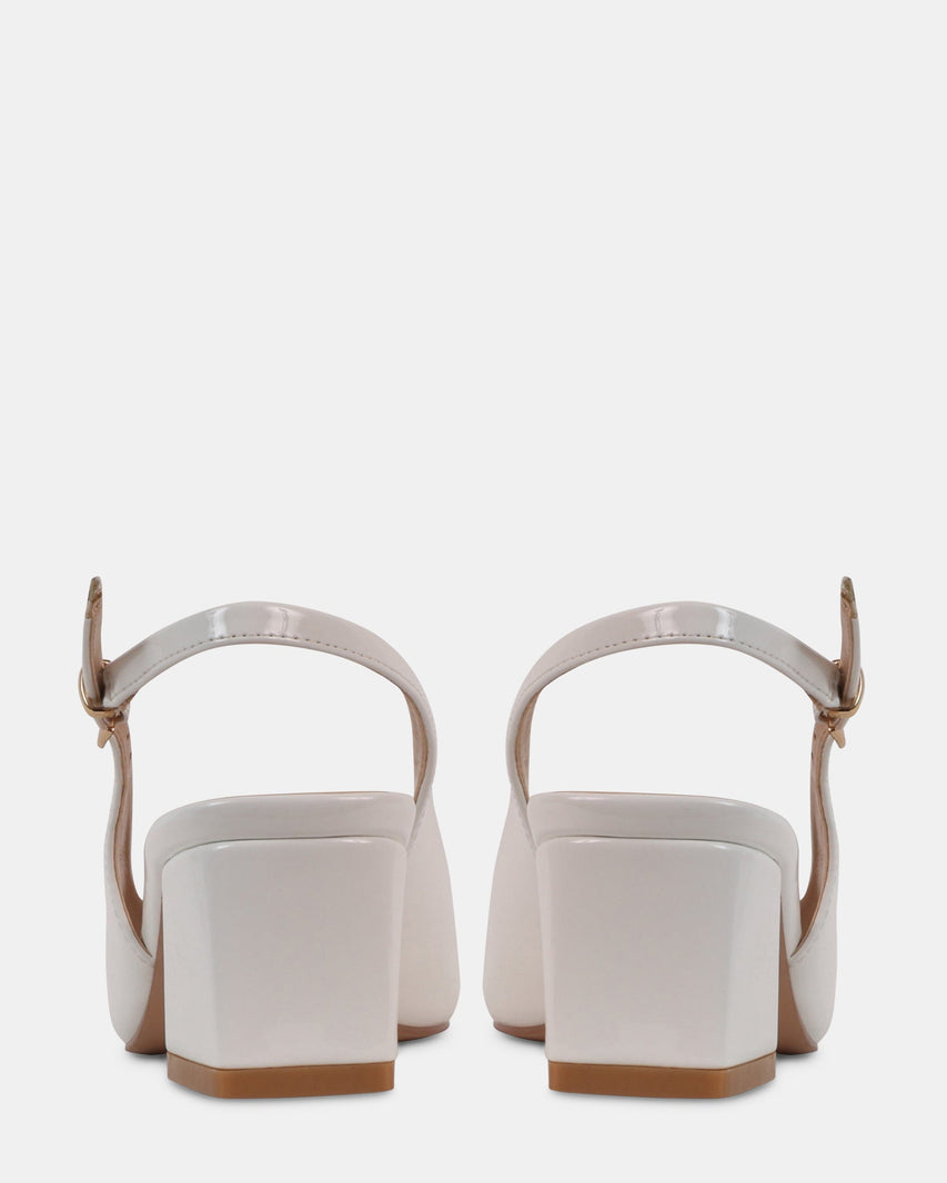 DIFFUSE WHITE PATENT - Women's Shoes - Steve Madden Canada