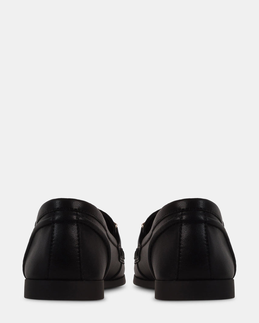 KEREN BLACK LEATHER - Women's Shoes - Steve Madden Canada