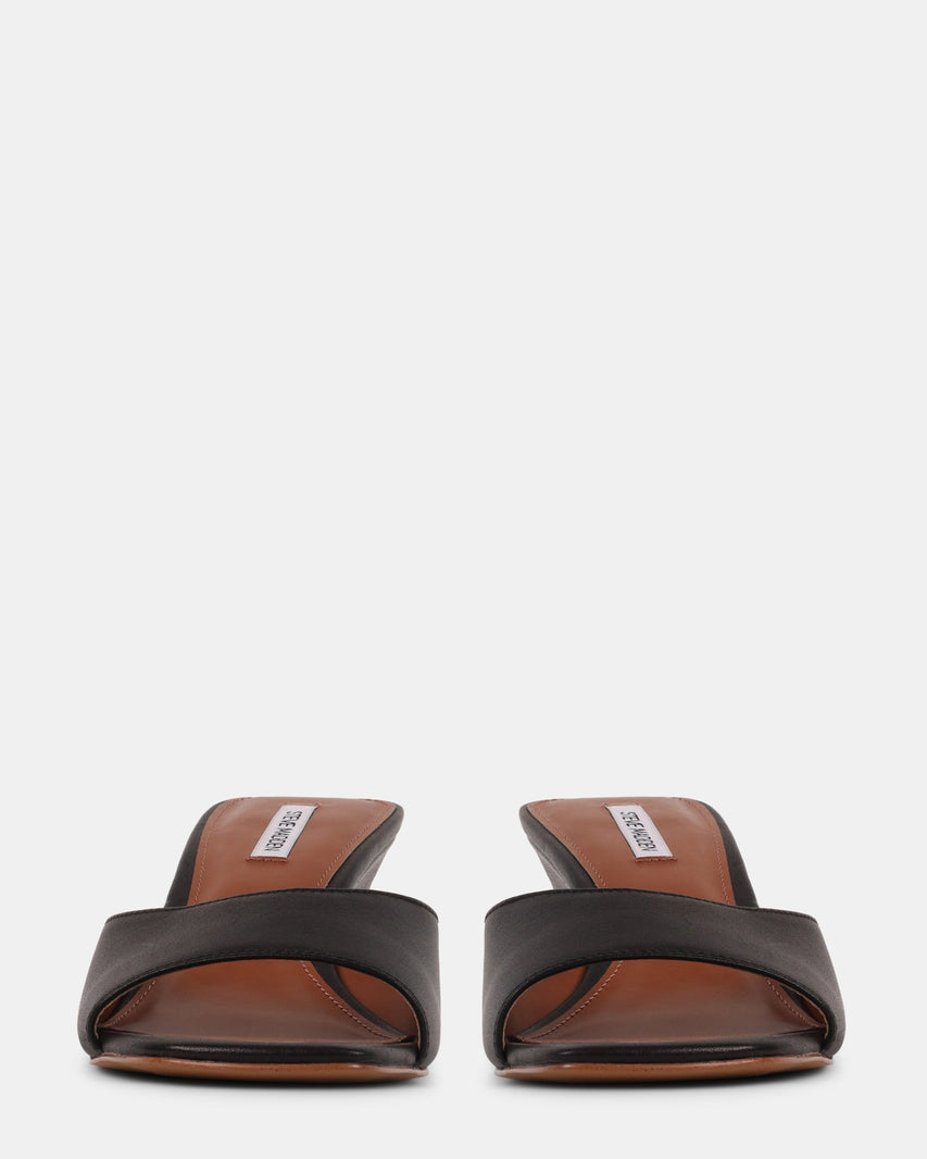 SELESTE BLACK LEATHER - Women's Shoes - Steve Madden Canada