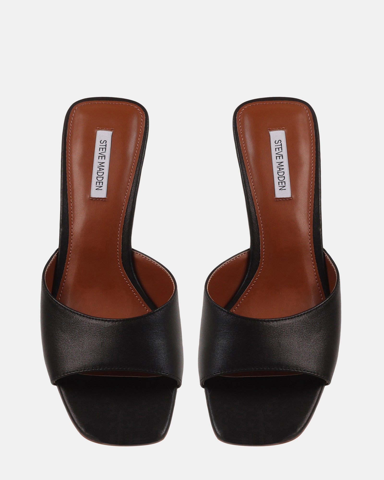 SELESTE BLACK LEATHER - Women's Shoes - Steve Madden Canada