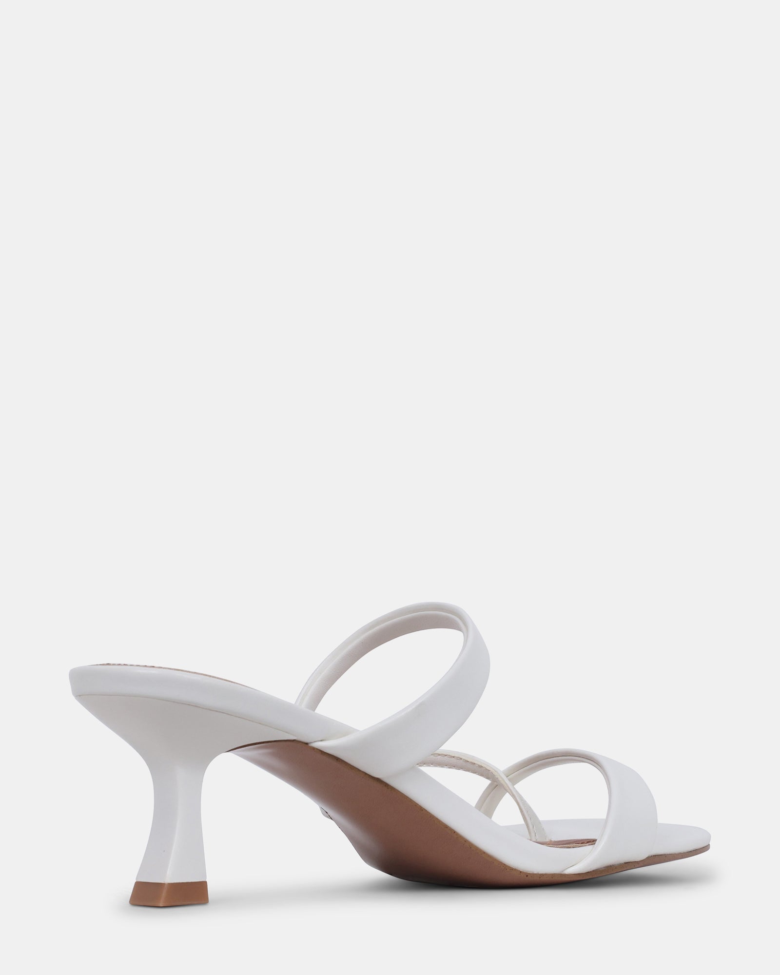 AJAY WHITE LEATHER - Women's Shoes - Steve Madden Canada