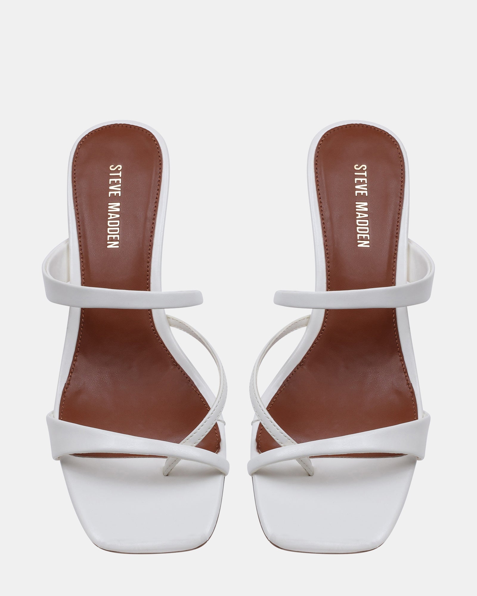 AJAY WHITE LEATHER - Women's Shoes - Steve Madden Canada