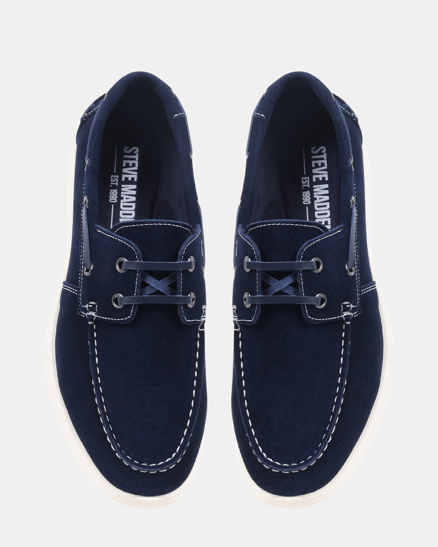 BURKE NAVY SUEDE