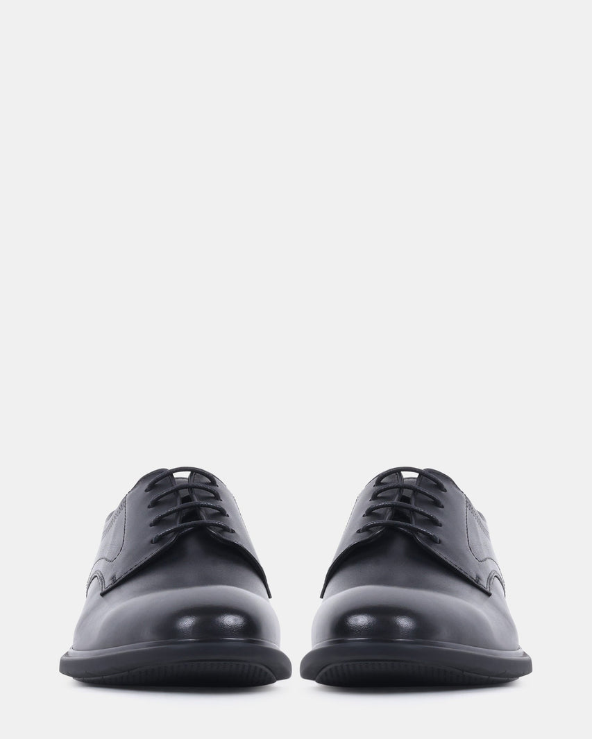 FISCHER BLACK LEATHER
