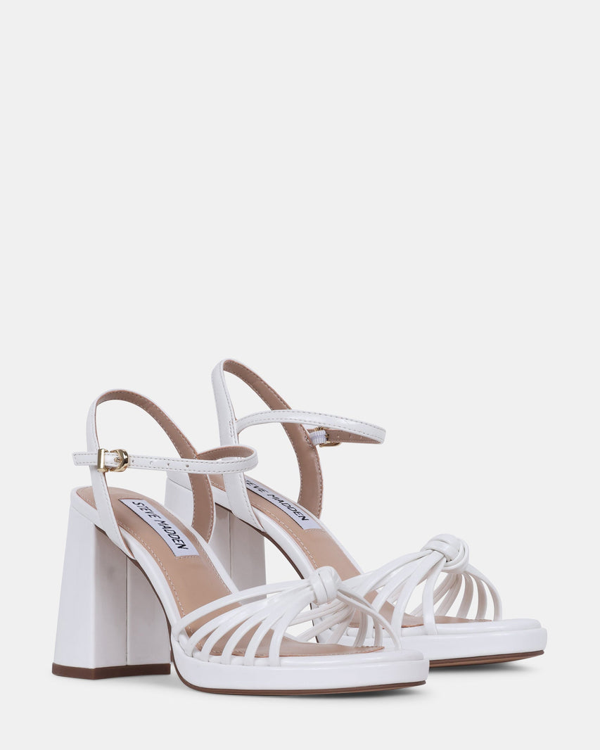 JUNGLE WHITE PATENT - Women's Shoes - Steve Madden Canada