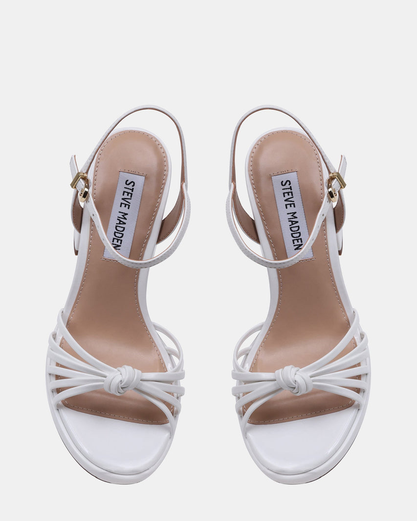 JUNGLE WHITE PATENT - Women's Shoes - Steve Madden Canada