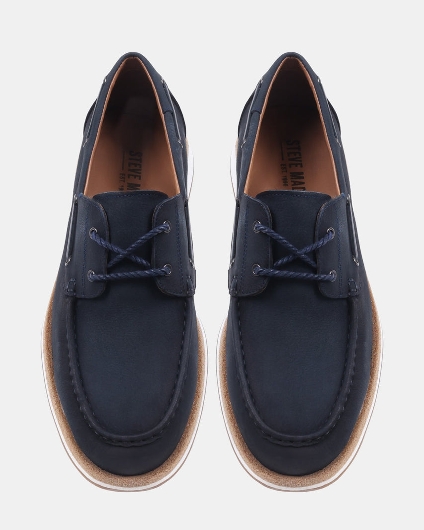 MASON NAVY NUBUCK