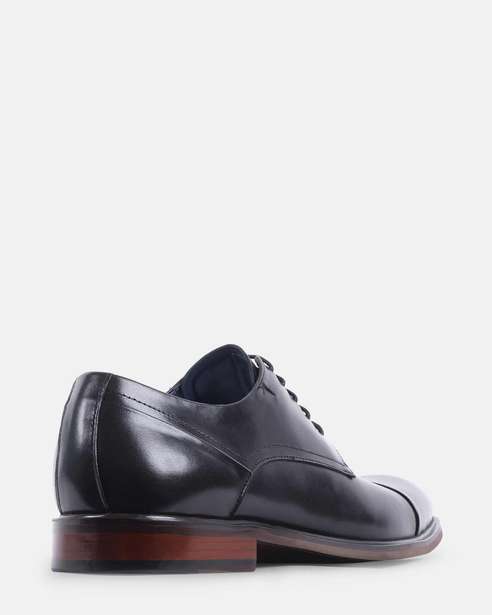 VANDER BLACK LEATHER - Men's Shoes - Steve Madden Canada