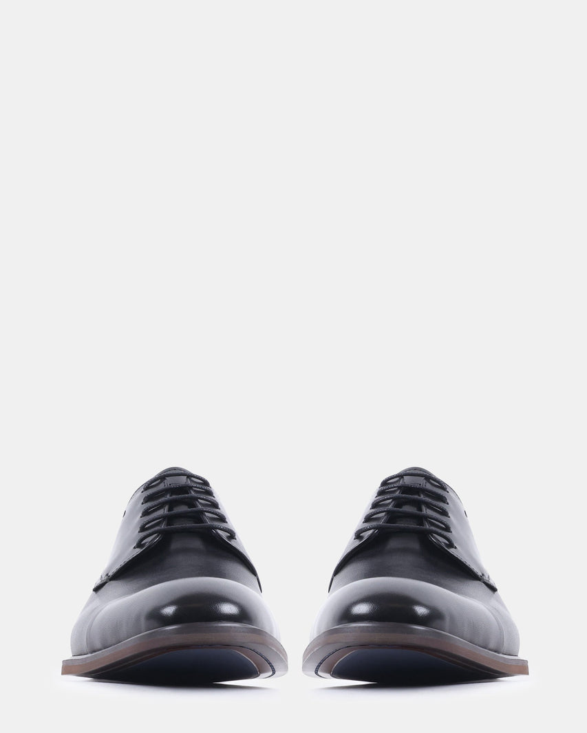 VANDER BLACK LEATHER - Men's Shoes - Steve Madden Canada