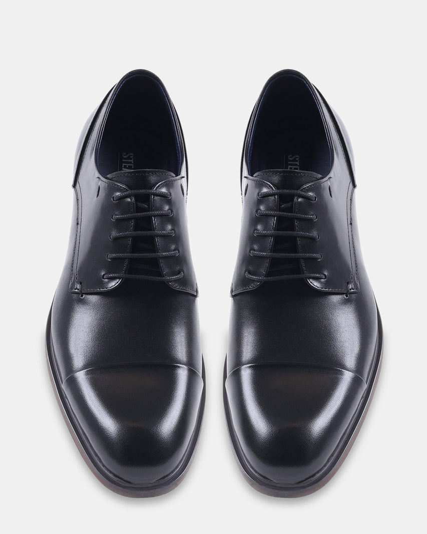 VANDER BLACK LEATHER - Men's Shoes - Steve Madden Canada