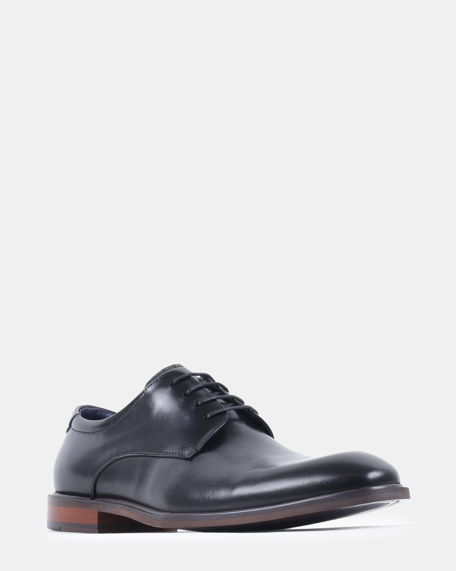 VICTOR BLACK LEATHER - Men's Shoes - Steve Madden Canada