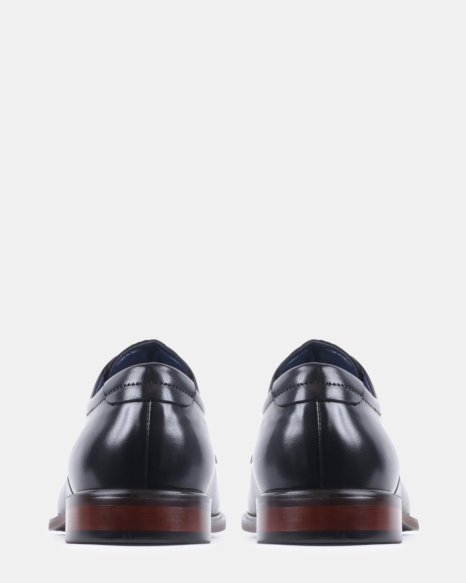 VICTOR BLACK LEATHER - Men's Shoes - Steve Madden Canada