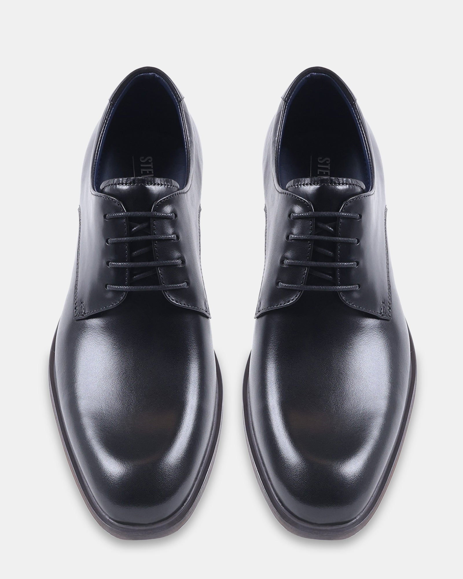 VICTOR BLACK LEATHER - Men's Shoes - Steve Madden Canada