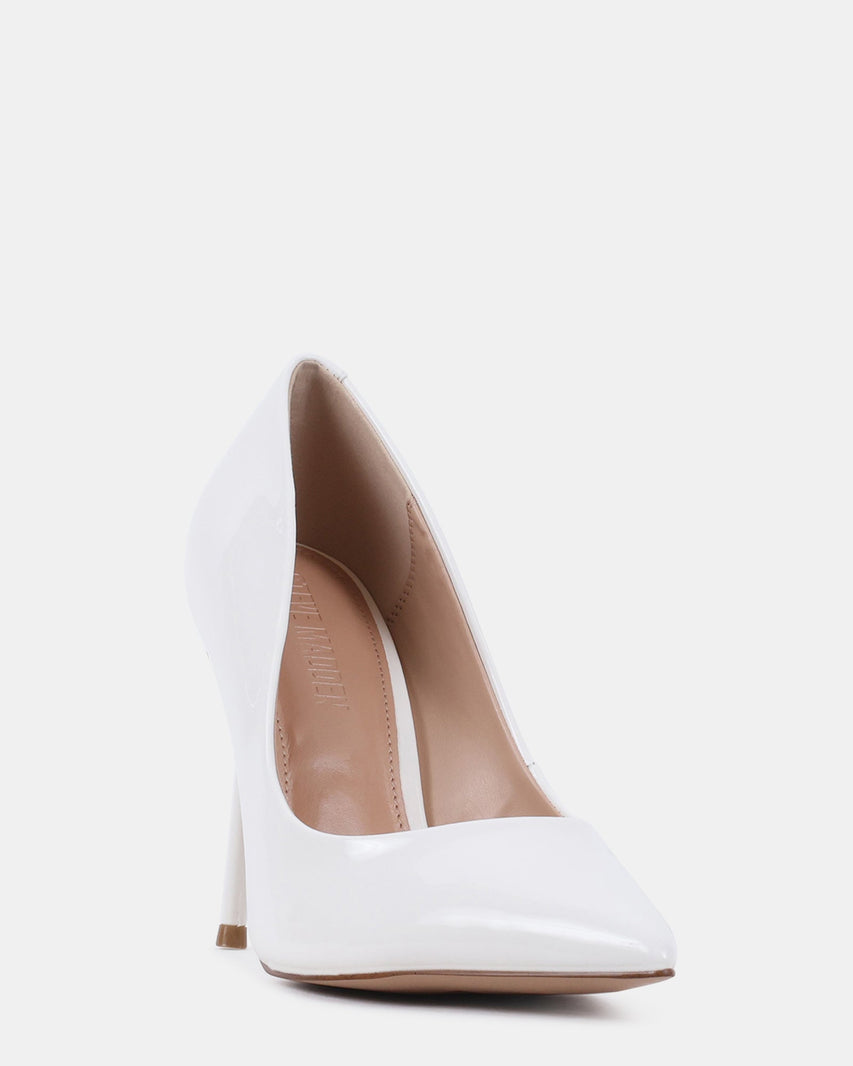 VIDA WHITE PATENT - Women's Shoes - Steve Madden Canada