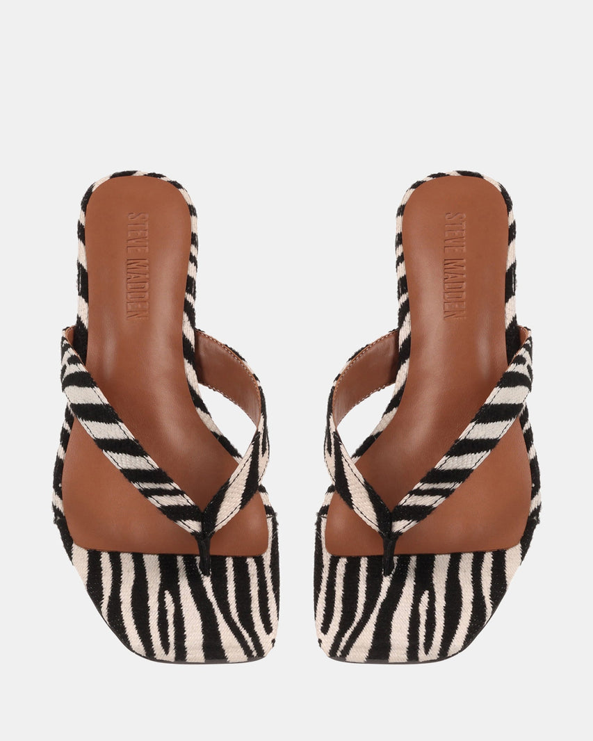 TRACIE-Z ZEBRA - Women's Shoes - Steve Madden Canada