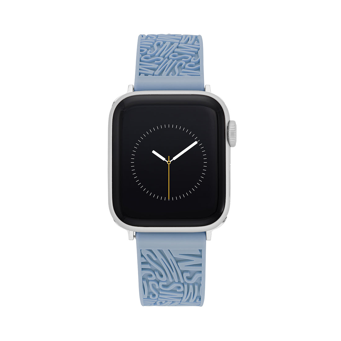 Apple Watch® RUBBER LOGO BAND 38/40/41MM BLUE - Jewelry - Steve Madden Canada