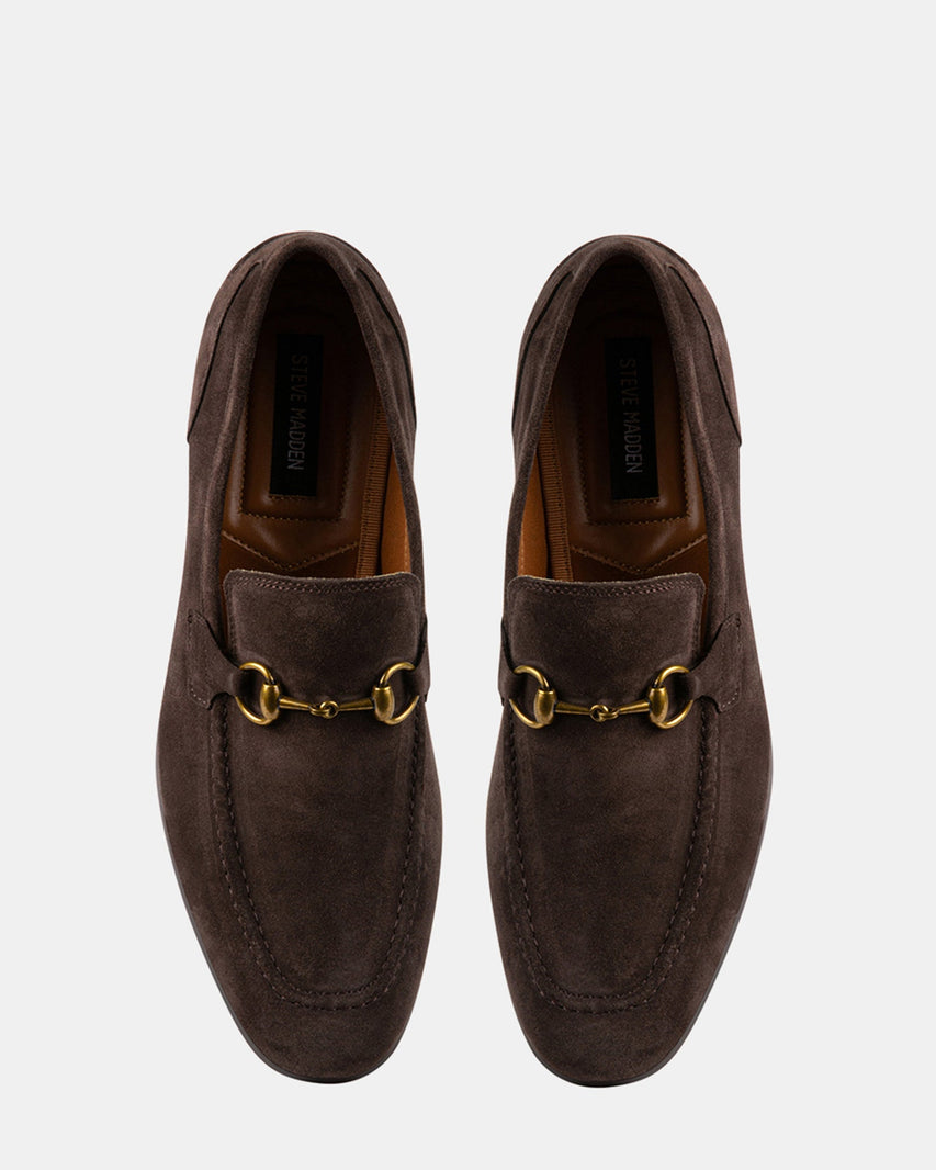 BRAAVE BROWN SUEDE - Men's Shoes - Steve Madden Canada