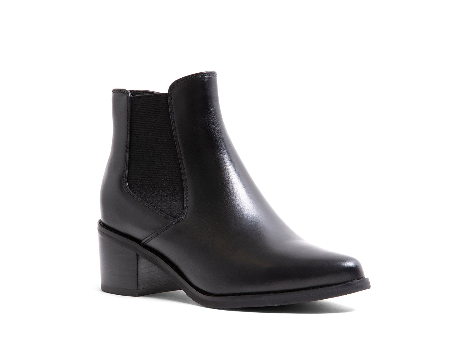 EMMY BLACK LEATHER - Shoes - Steve Madden Canada