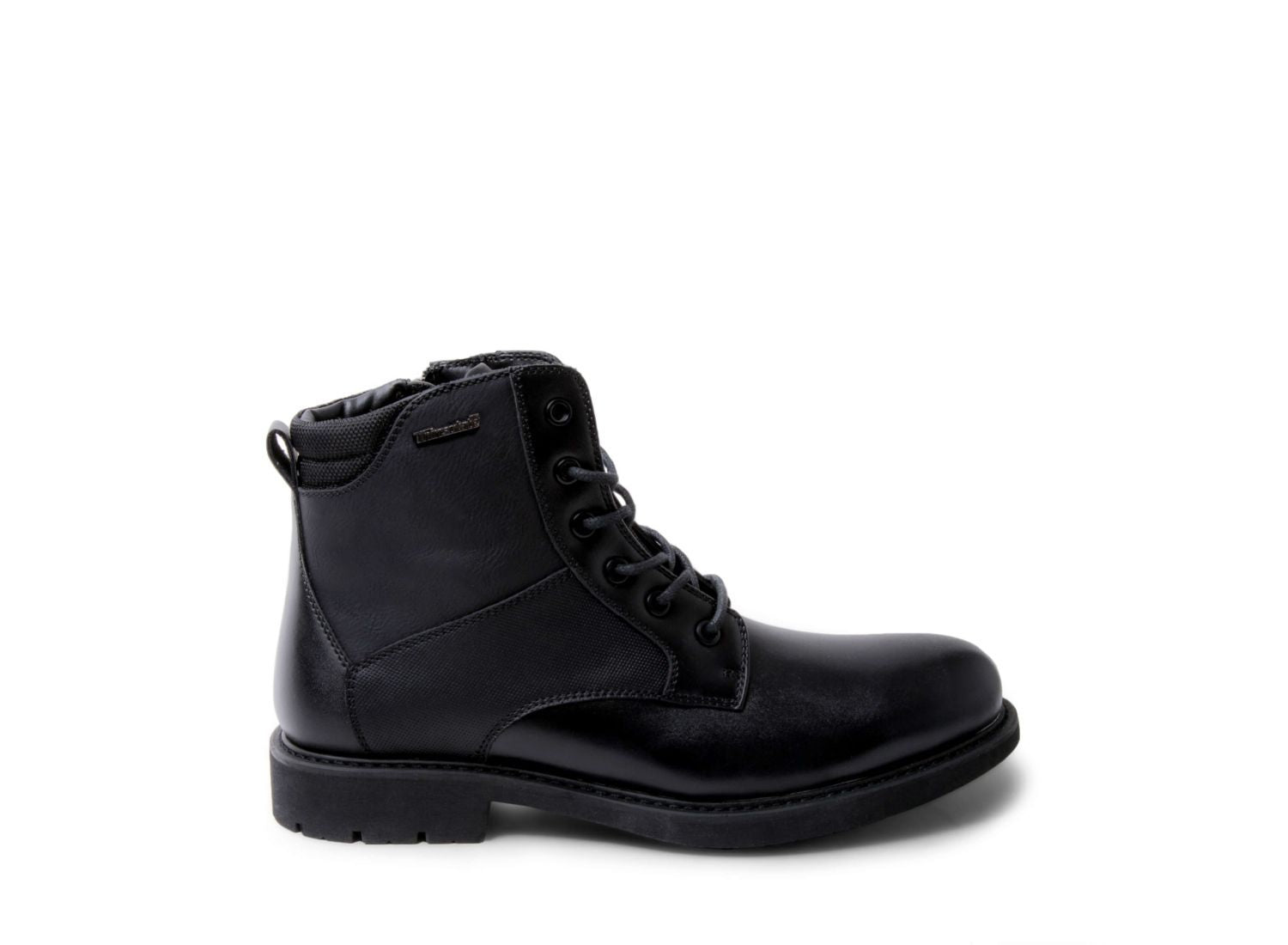 DAVID WATERPROOF BLACK LEATHER - Shoes - Steve Madden Canada