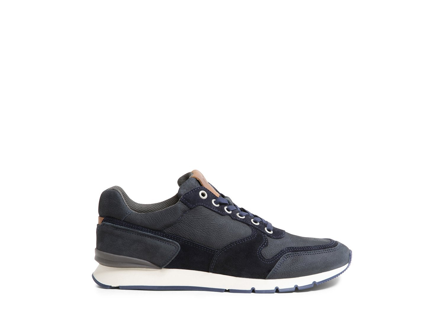 EDWINN BLUE NUBUCK - Shoes - Steve Madden Canada