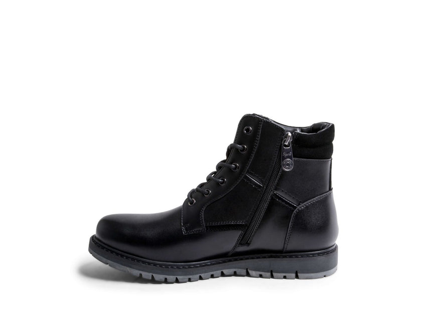 COLE WATERPROOF BLACK LEATHER - Shoes - Steve Madden Canada