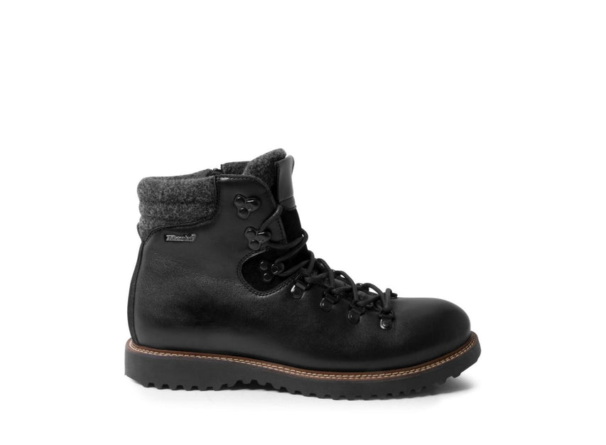 MORGAN WATERPROOF BLACK LEATHER - Shoes - Steve Madden Canada