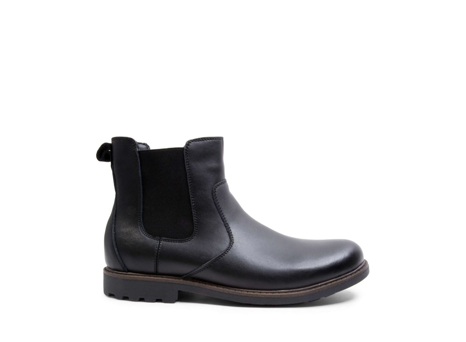 SHADE WATERPROOF BLACK LEATHER - Shoes - Steve Madden Canada