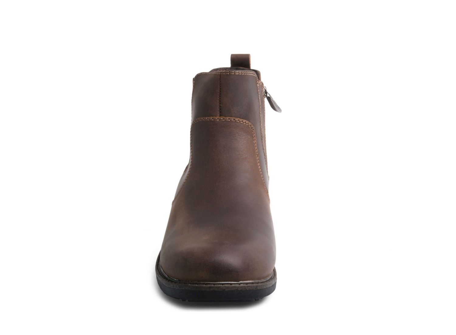SHADE WATERPROOF BROWN LEATHER - Shoes - Steve Madden Canada