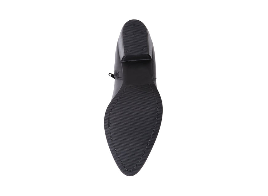 ALMAA BLACK LEATHER - Shoes - Steve Madden Canada