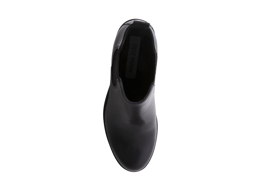 ANAYAA BLACK LEATHER - Shoes - Steve Madden Canada