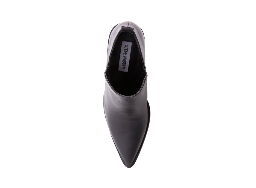 CHARLISE BLACK LEATHER - Shoes - Steve Madden Canada