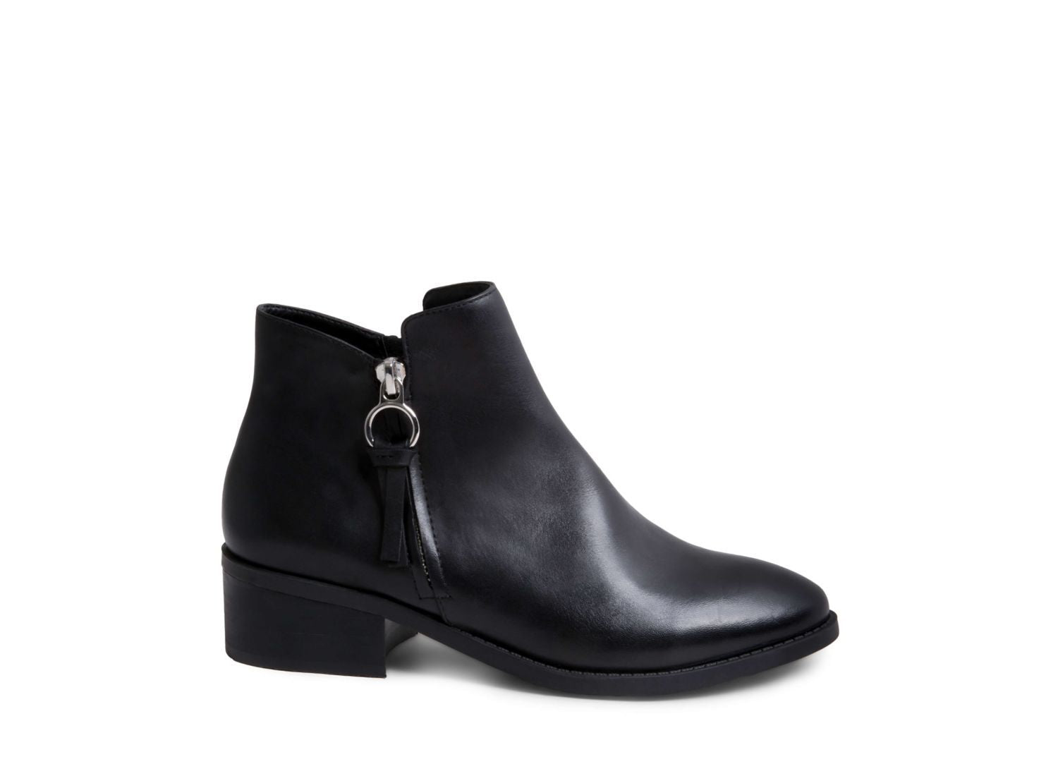 DACEY BLACK LEATHER - Shoes - Steve Madden Canada