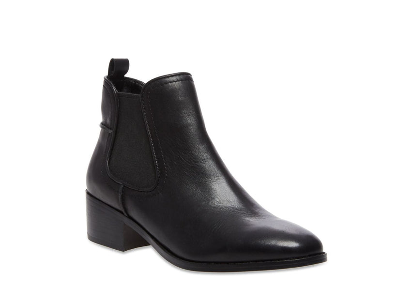 DICEY BLACK LEATHER - Shoes - Steve Madden Canada