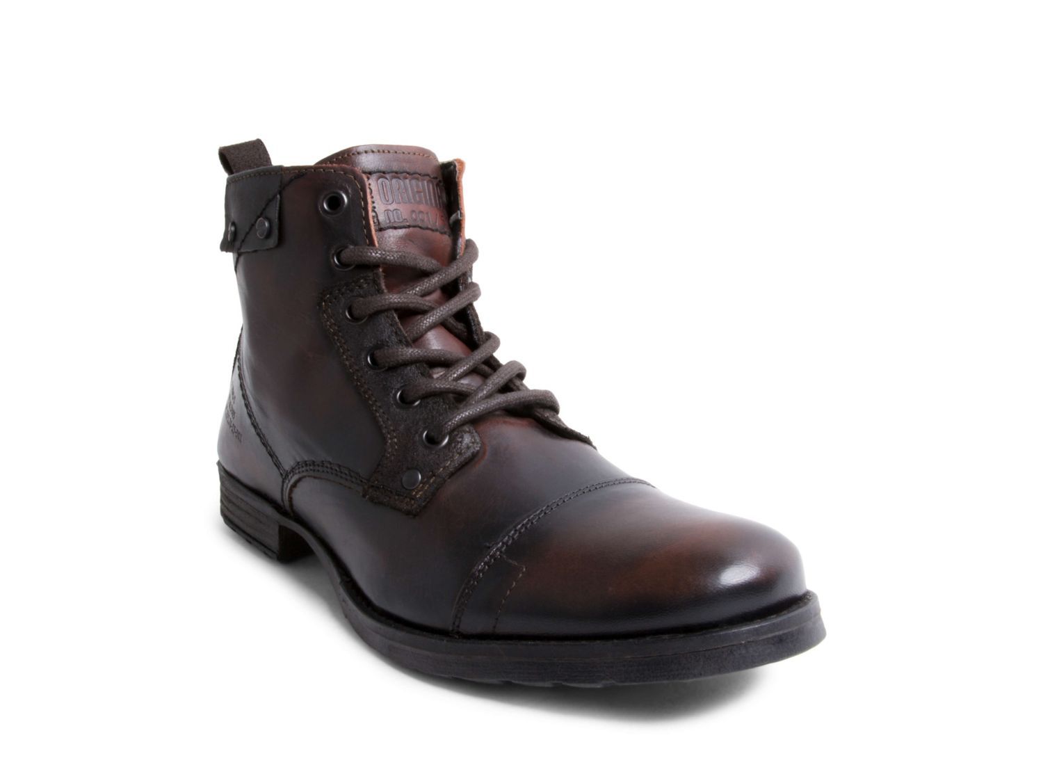 DIESEL BURGUNDY LEATHER - Shoes - Steve Madden Canada