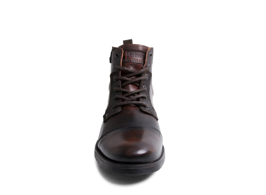 DIESEL BURGUNDY LEATHER - Shoes - Steve Madden Canada