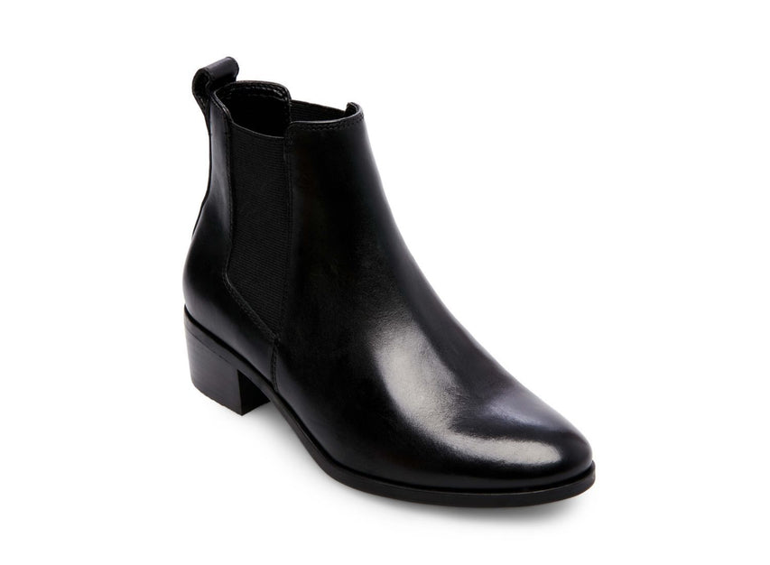DOVER BLACK LEATHER - Shoes - Steve Madden Canada