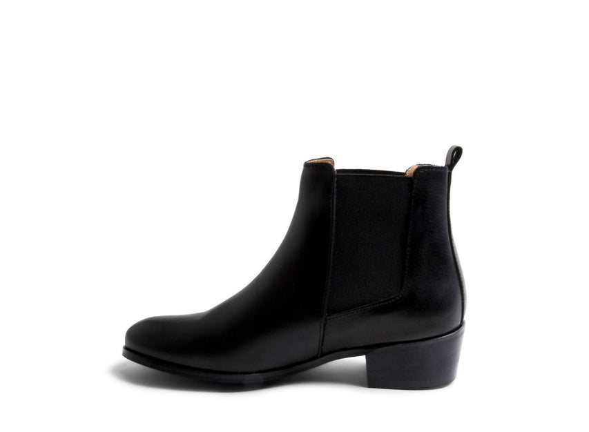 DOVER BLACK LEATHER - Shoes - Steve Madden Canada