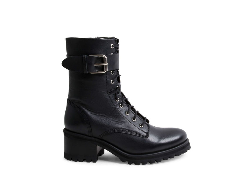 GRIFFEN BLACK LEATHER - Shoes - Steve Madden Canada