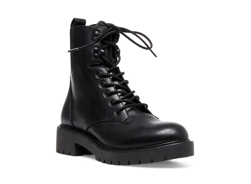 GRIZZLY BLACK LEATHER - Shoes - Steve Madden Canada