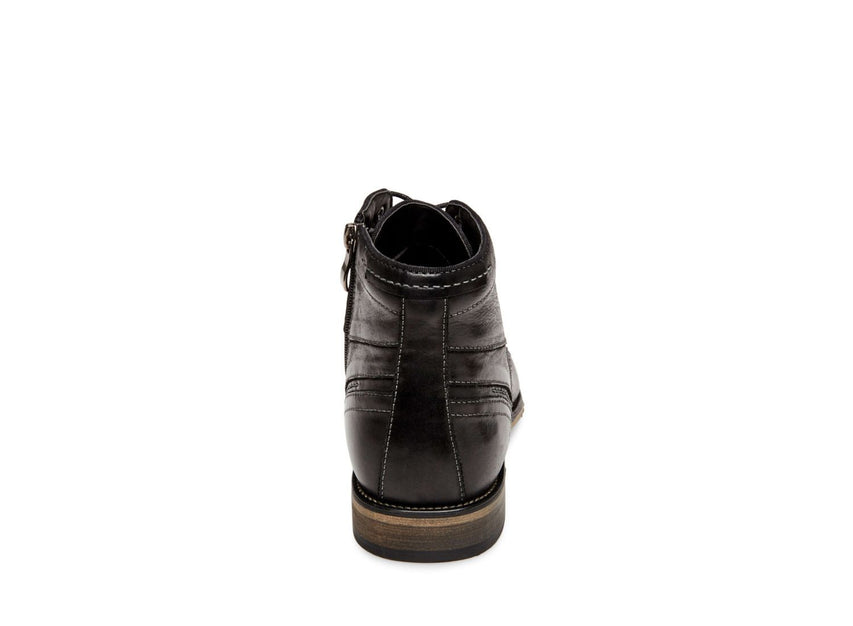 JEFRIES GREY LEATHER - Shoes - Steve Madden Canada