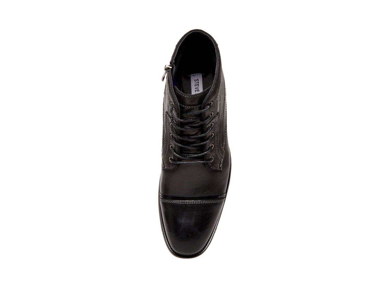JEFRIES GREY LEATHER - Shoes - Steve Madden Canada