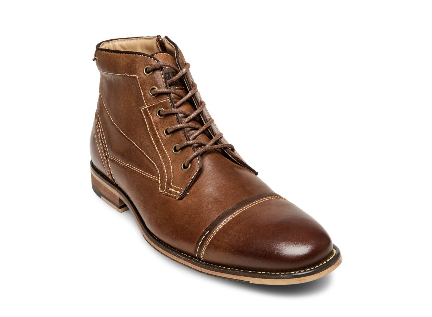 JEFRIES TAN LEATHER - Shoes - Steve Madden Canada