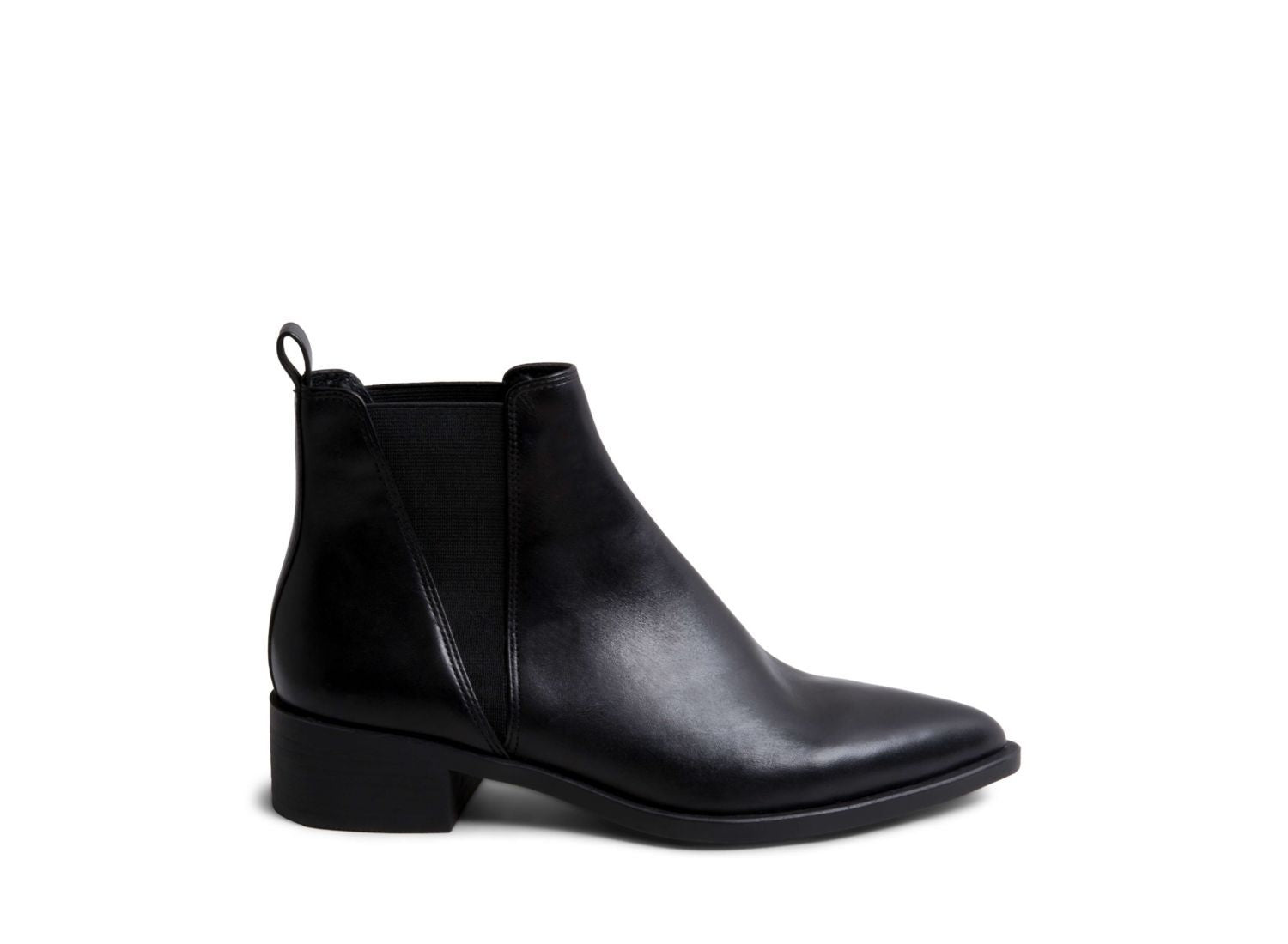 JONND BLACK LEATHER - Shoes - Steve Madden Canada