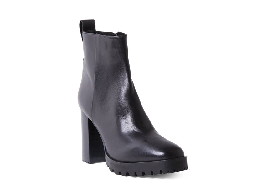 JONNIE BLACK LEATHER - Shoes - Steve Madden Canada
