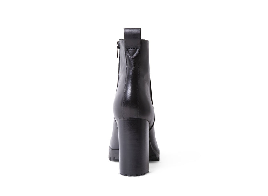 JONNIE BLACK LEATHER - Shoes - Steve Madden Canada
