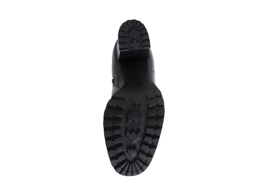 JONNIE BLACK LEATHER - Shoes - Steve Madden Canada