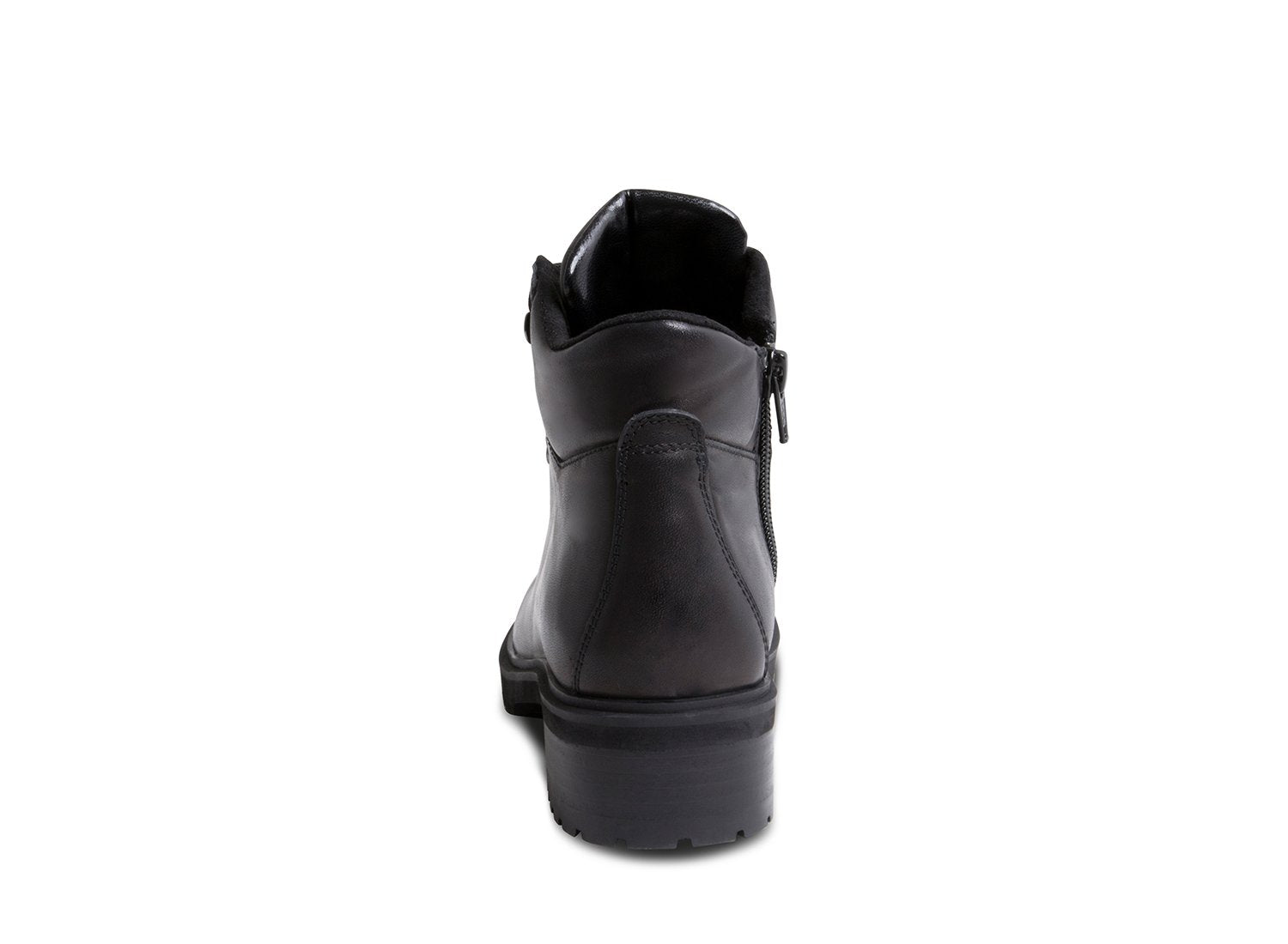 LORA BLACK LEATHER - Shoes - Steve Madden Canada
