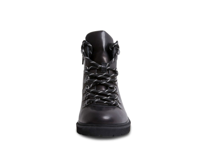 LORA BLACK LEATHER - Shoes - Steve Madden Canada
