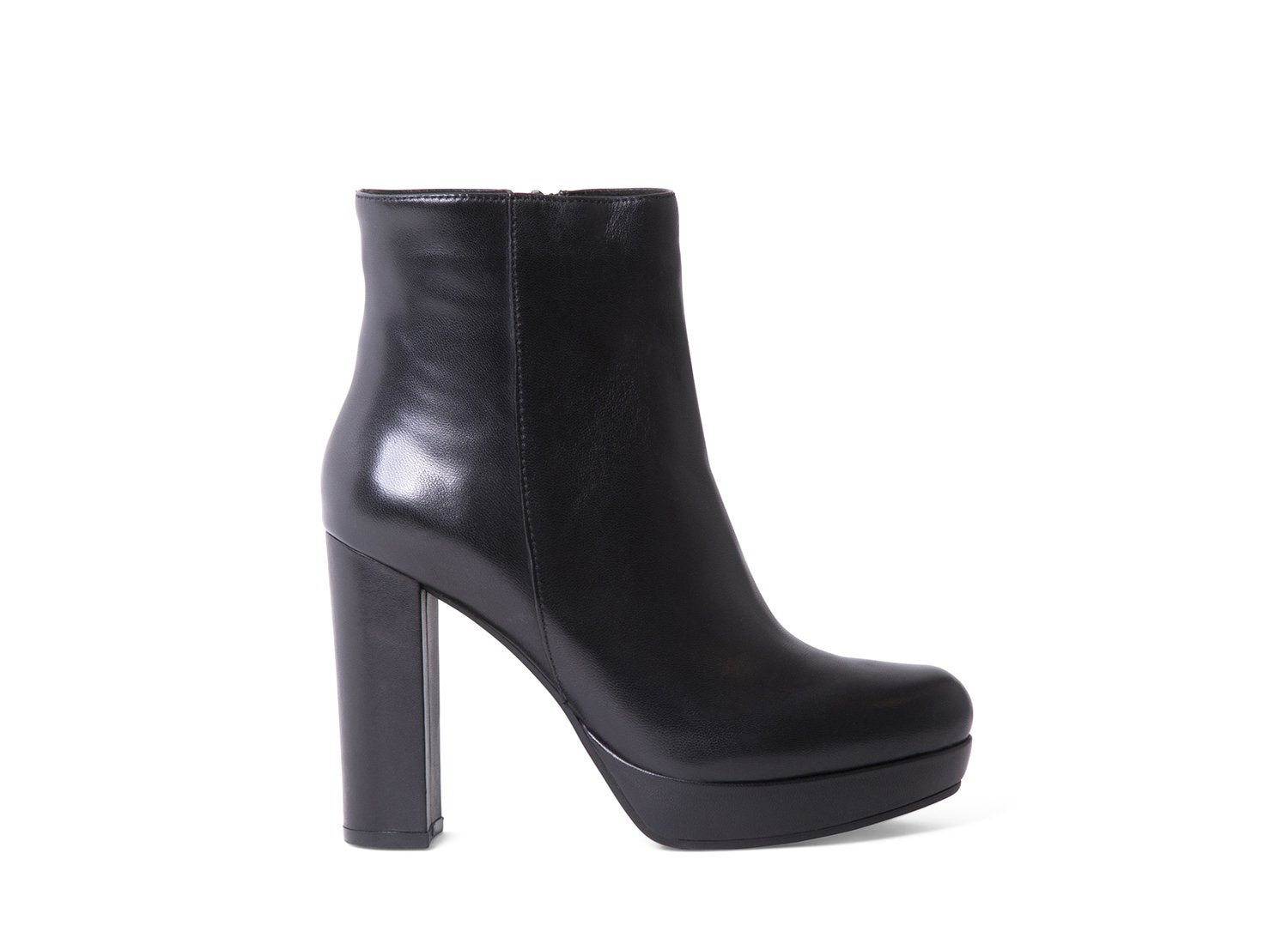 NANPURL BLACK LEATHER - Shoes - Steve Madden Canada